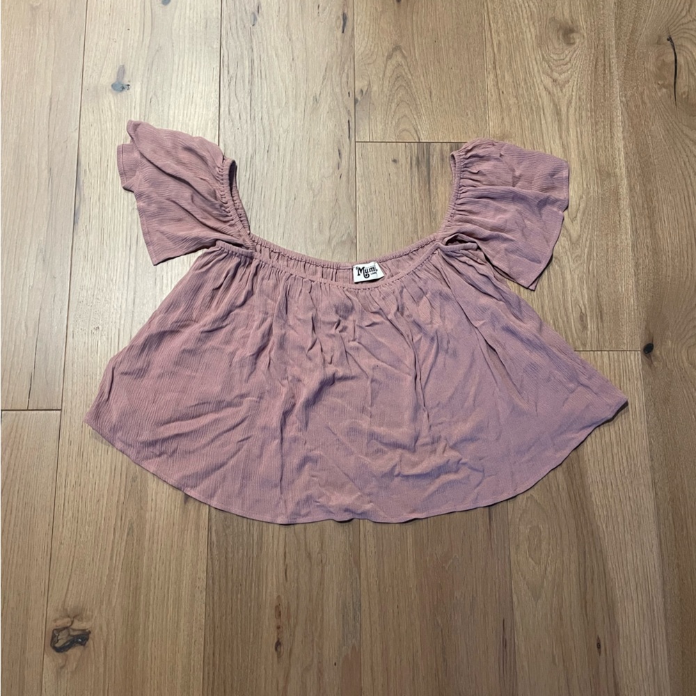 Show me your mumu off the shoulder top